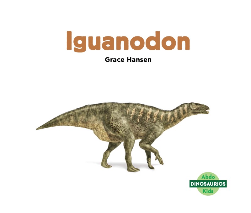 Iguanodon book cover
