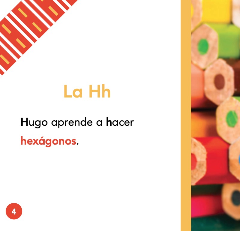El abecedario: Hh — page 1