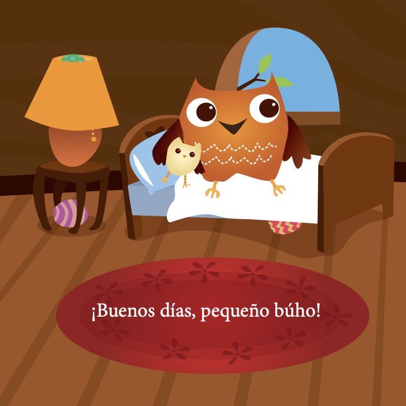 Felices Pascuas pequeño buho — page 1