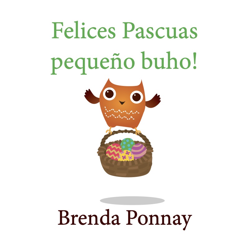 Felices Pascuas pequeño buho book cover