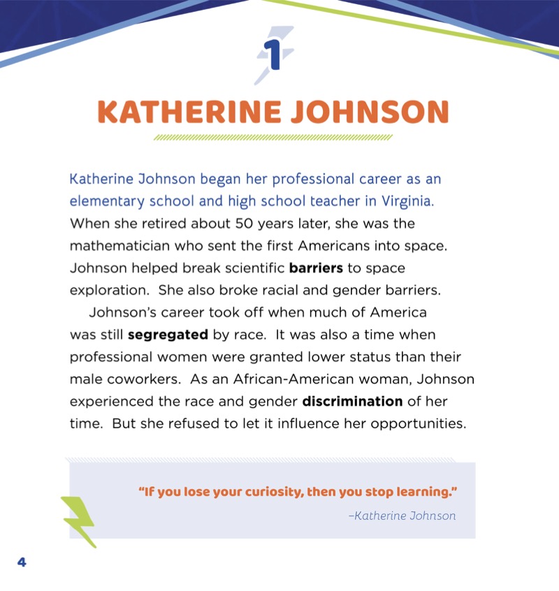 Katherine Johnson: Guiding Spacecraft — page 1