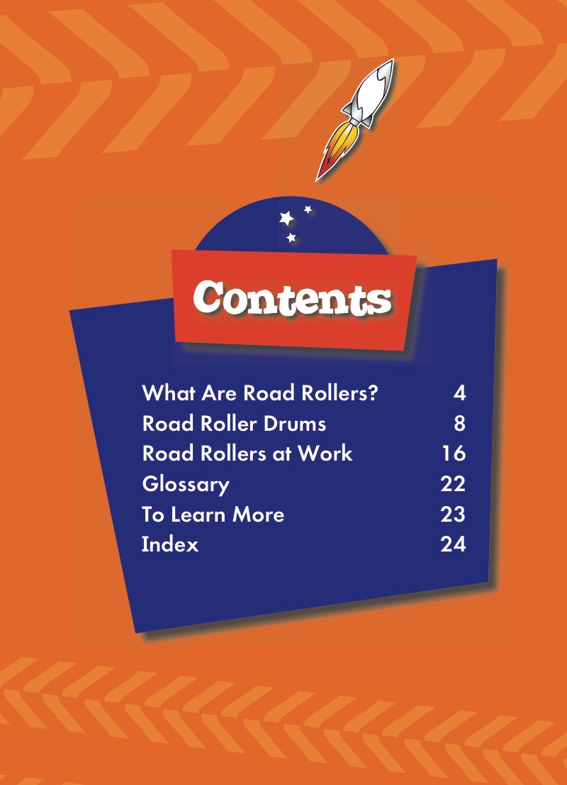 Road Rollers: Mighty Machines book cover