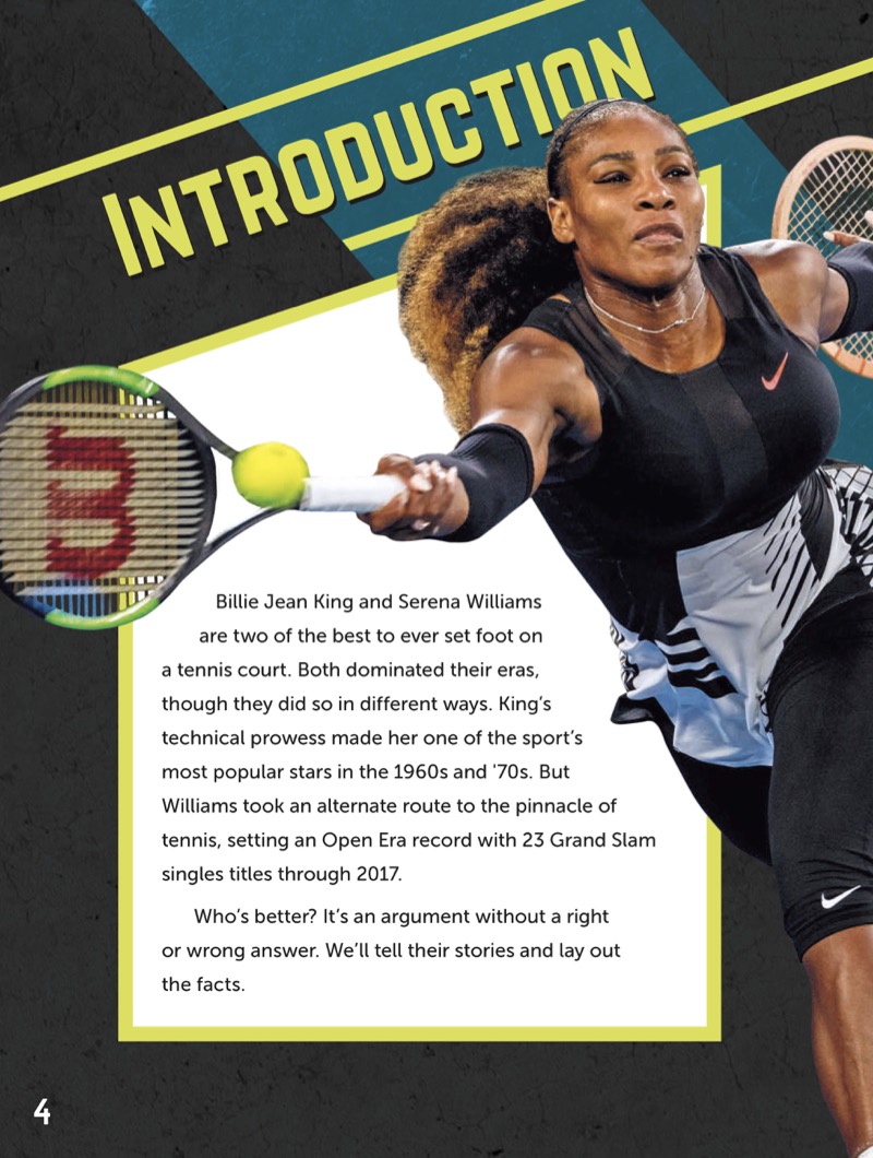 Serena Williams vs. Billie Jean King — page 1