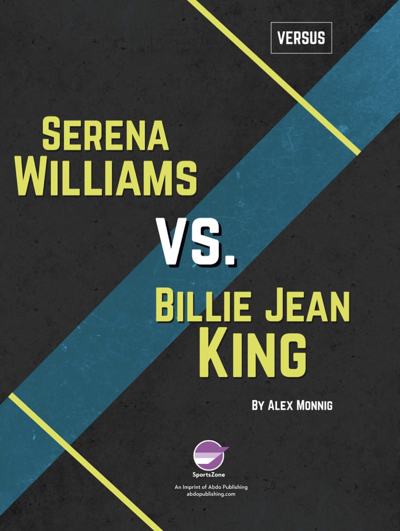 Serena Williams vs. Billie Jean King book cover