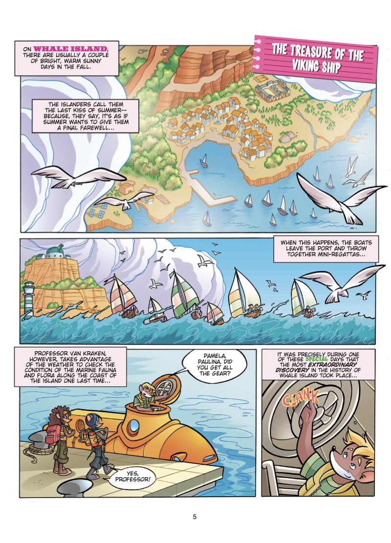 The Treasure of the Viking Ship: Thea Stilton Graphic Novel #3 — page 1