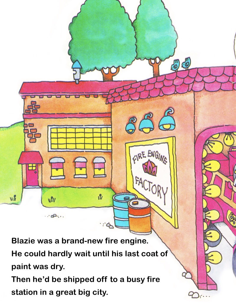Fire Engine to the Rescue — page 1