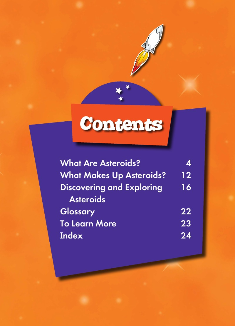 Asteroids: Exploring Space book cover