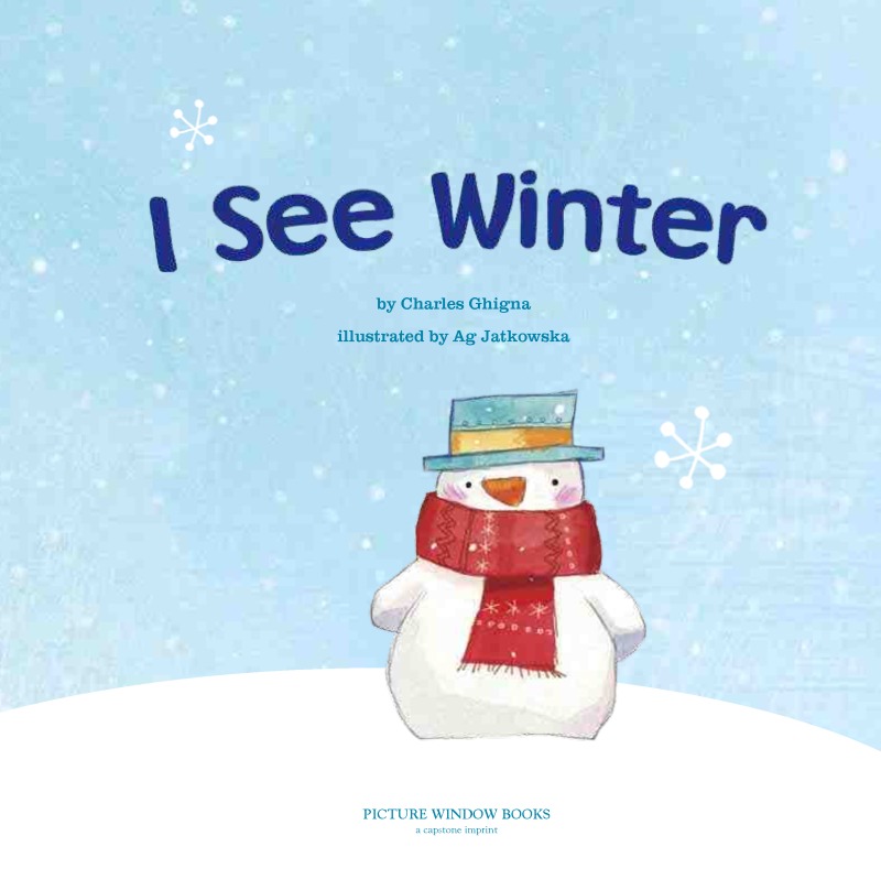 I See Winter book cover