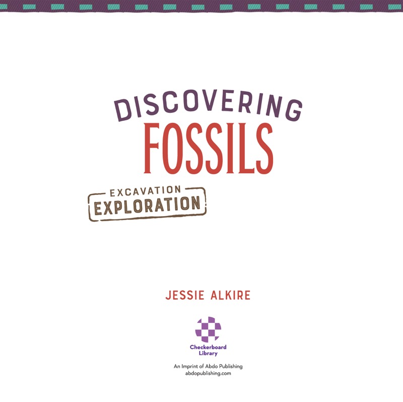 Discovering Fossils book cover