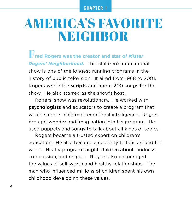 Mister Rogers — page 1