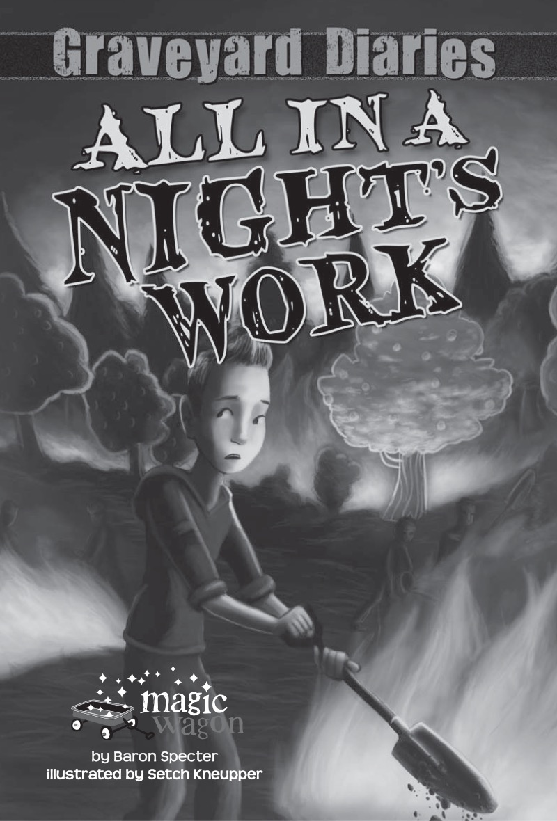 Graveyard Diaries #6: All in a Night's Work book cover