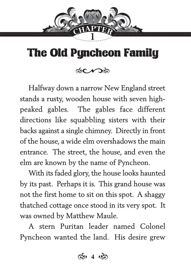 Calico Illustrated Calssics: The House of the Seven Gables — page 1