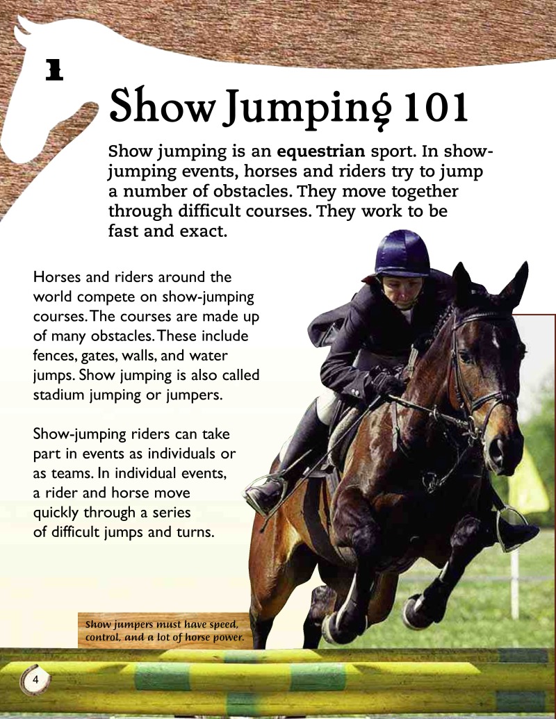 Show Jumping — page 1
