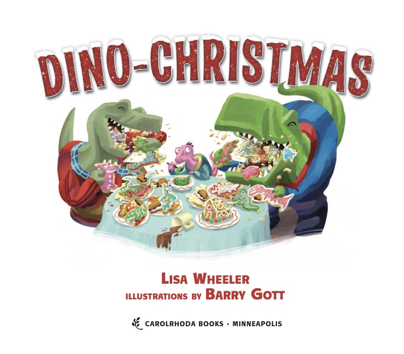 Dino-Christmas book cover