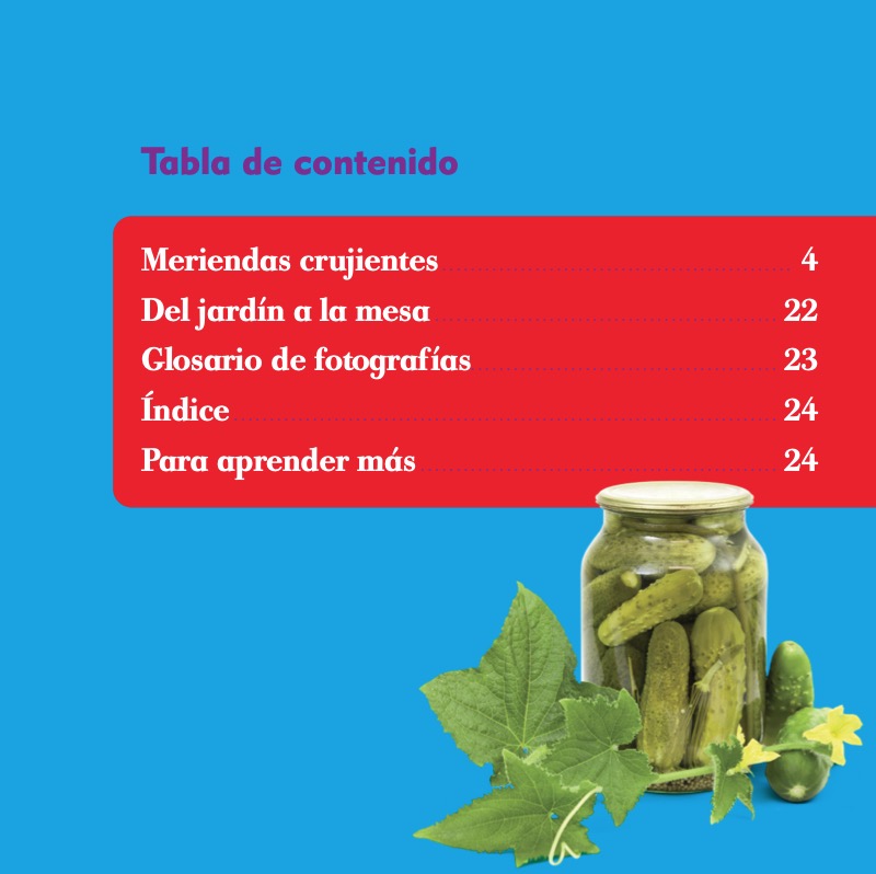 Del jardín al pepinillo (From Garden to Pickle) book cover