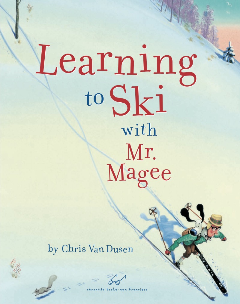 Learning to Ski with Mr. Magee book cover