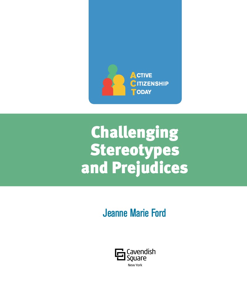 Challenging Stereotypes and Prejudices book cover