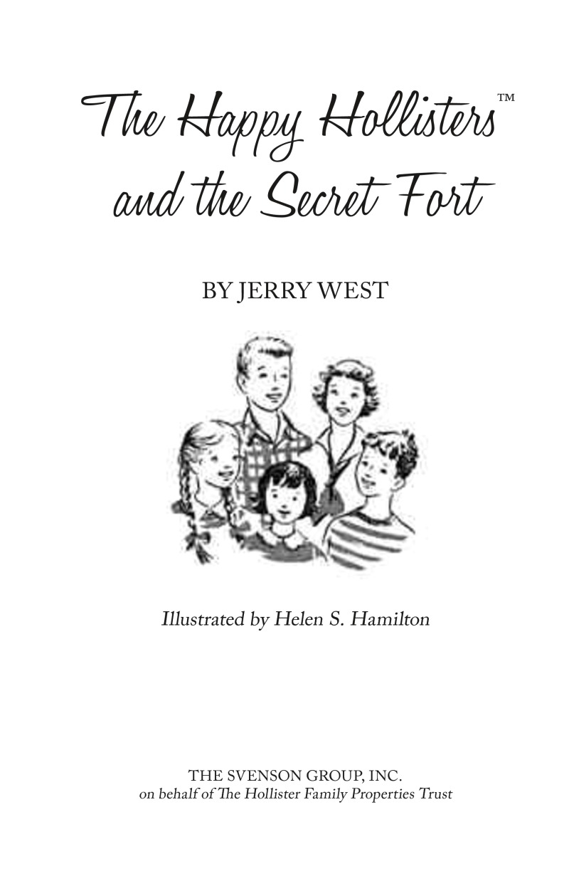 The Happy Hollisters and the Secret Fort book cover