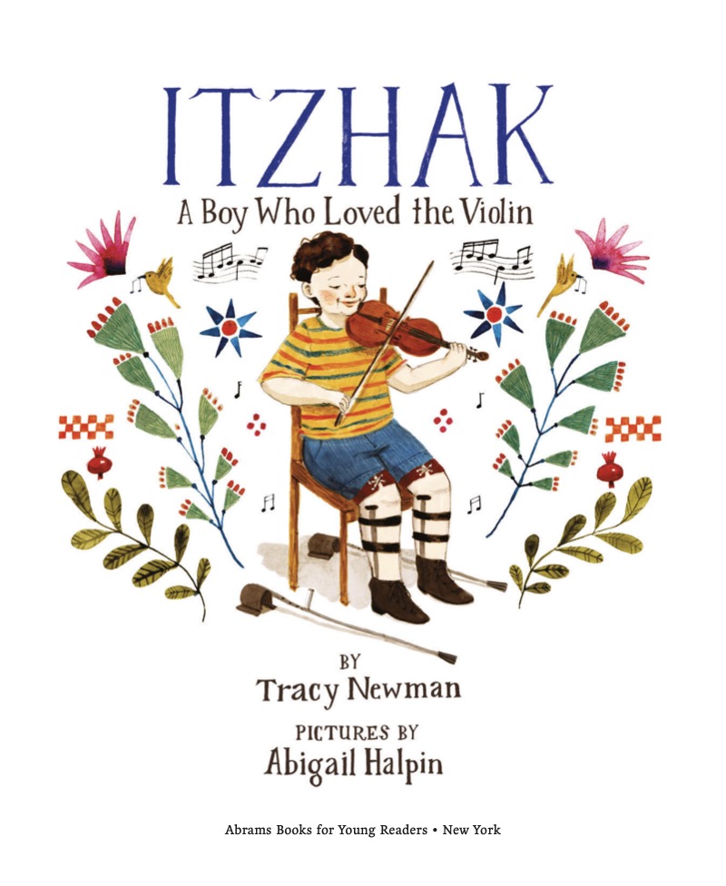 Itzhak: A Boy Who Loved the Violin book cover