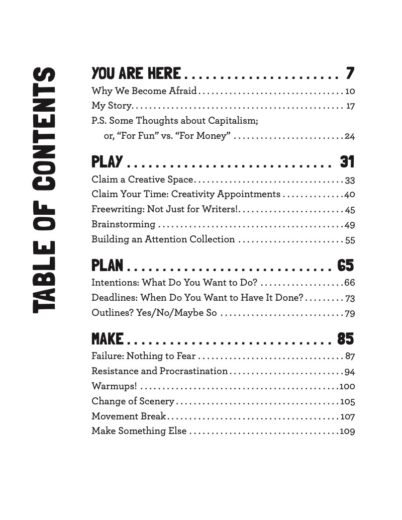 Courageous Creativity — page 1