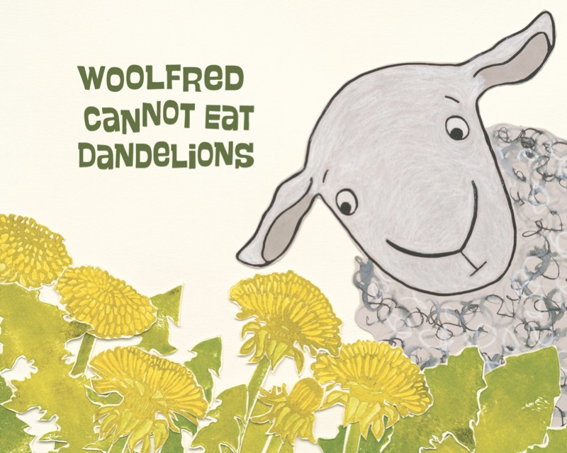 Woolfred Cannot Eat Dandelions book cover