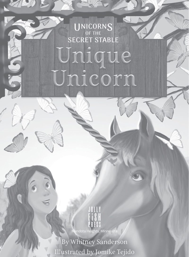 Unicorns of the Secret Stable No. 5: Unique Unicorn book cover
