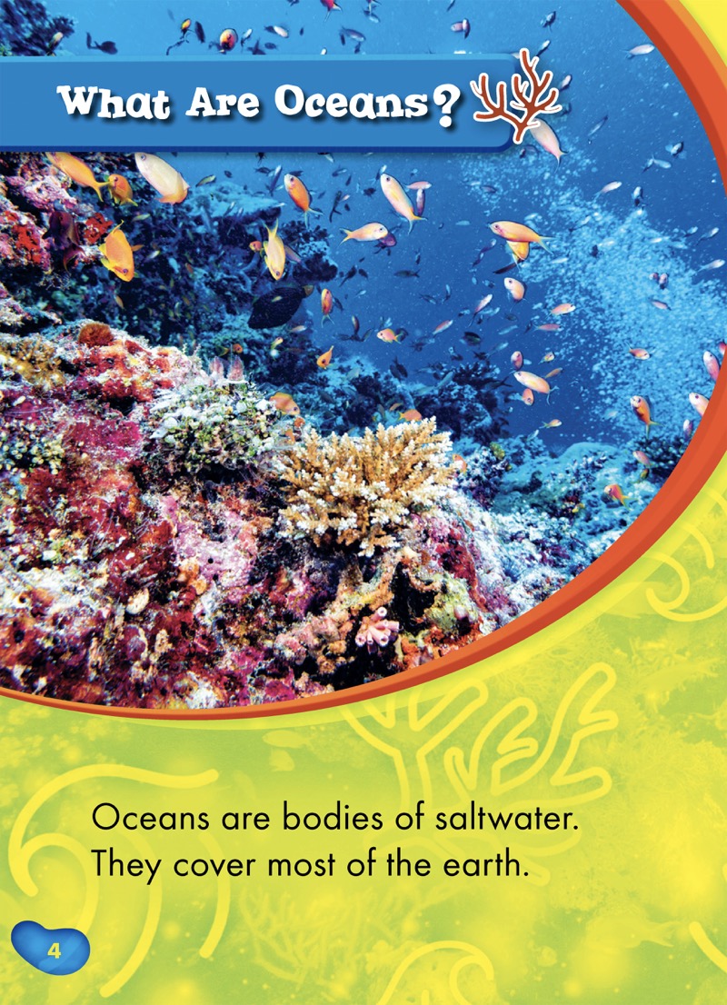 Our Planet Earth: Oceans — page 1