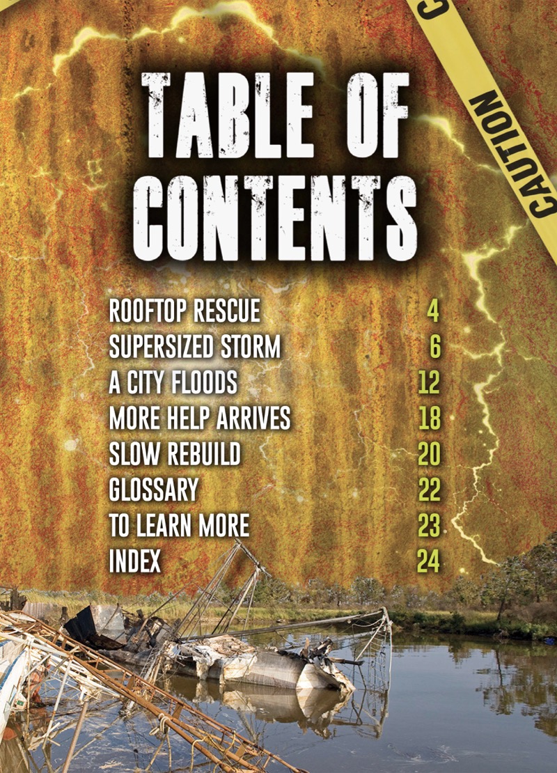 Deadly Disasters: Hurricane Katrina book cover