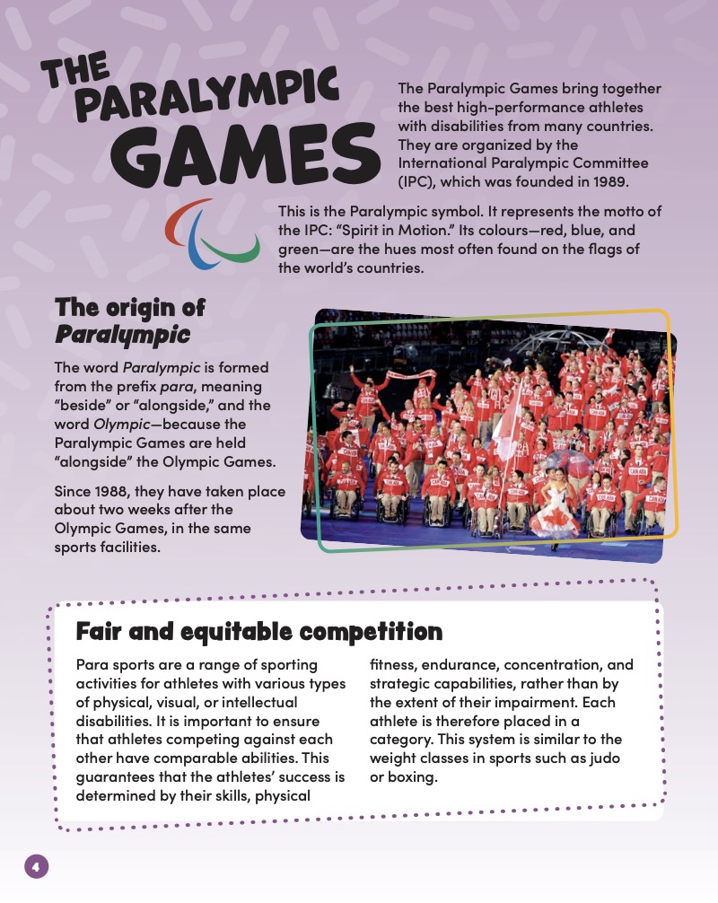 Amazing Athletes: An All-Star Look at Canada's Paralympians — page 1