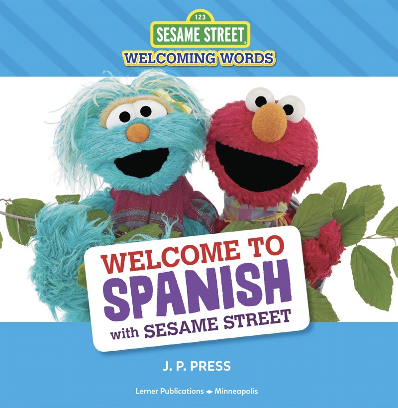Welcome to Spanish with Sesame Street book cover
