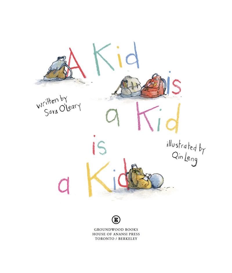 A Kid Is a Kid Is a Kid book cover