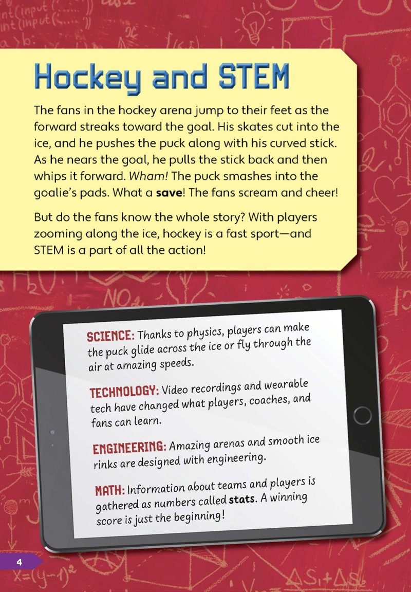 Hockey: Score with STEM! — page 1