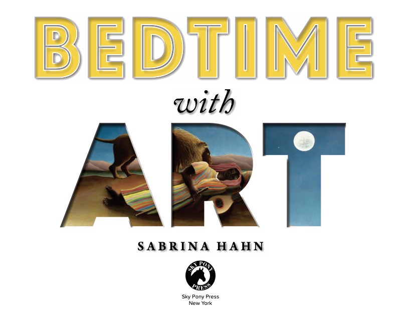 Bedtime with Art book cover