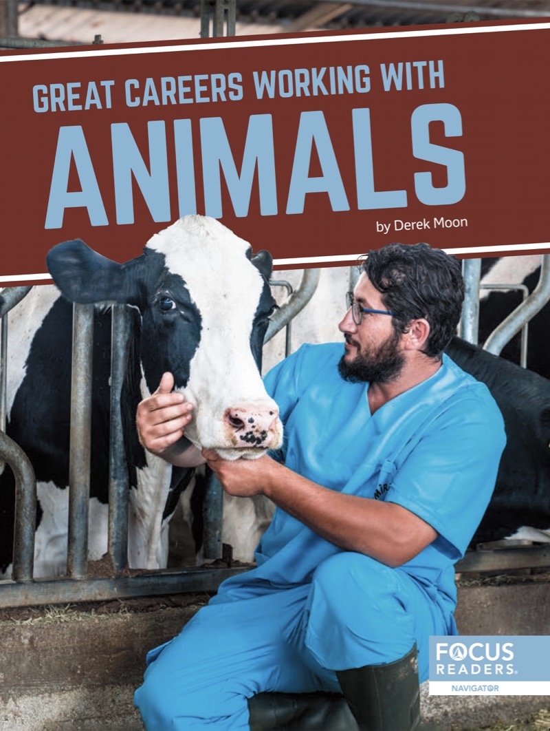 Great Careers Working With Animals book cover