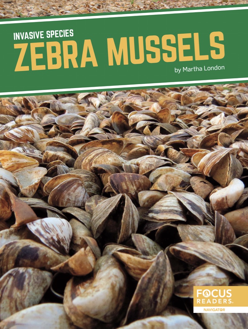 Invasive Species: Zebra Mussels book cover