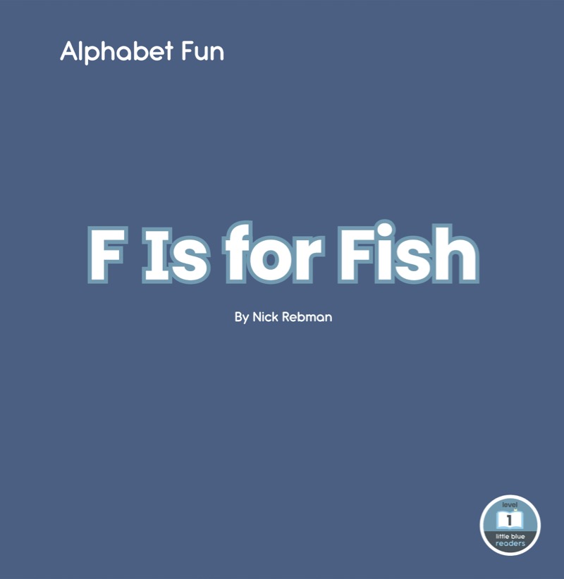Alphabet Fun: F is for Fish book cover
