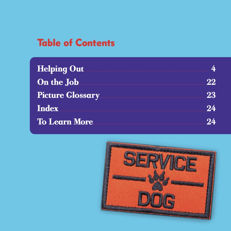 Dogs on Duty: Service Dogs book cover
