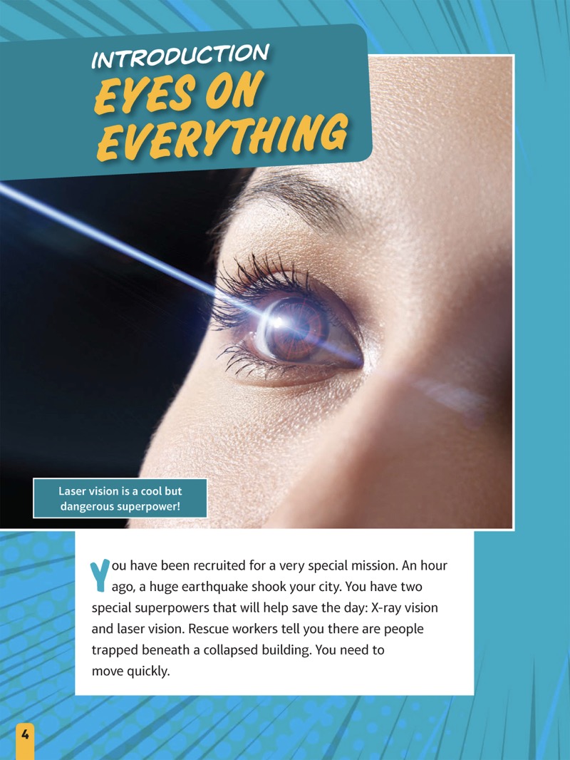 The Real Science of X-Ray and Laser Vision — page 1