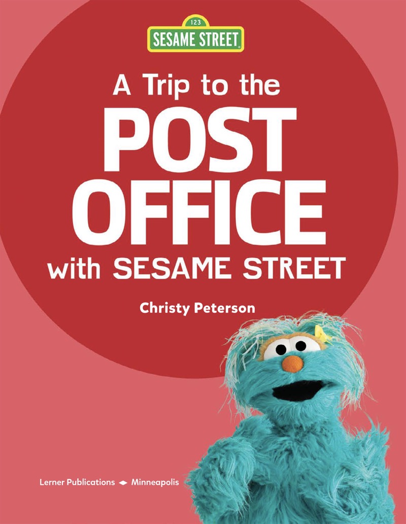 A Trip to the Post Office with Sesame Street book cover