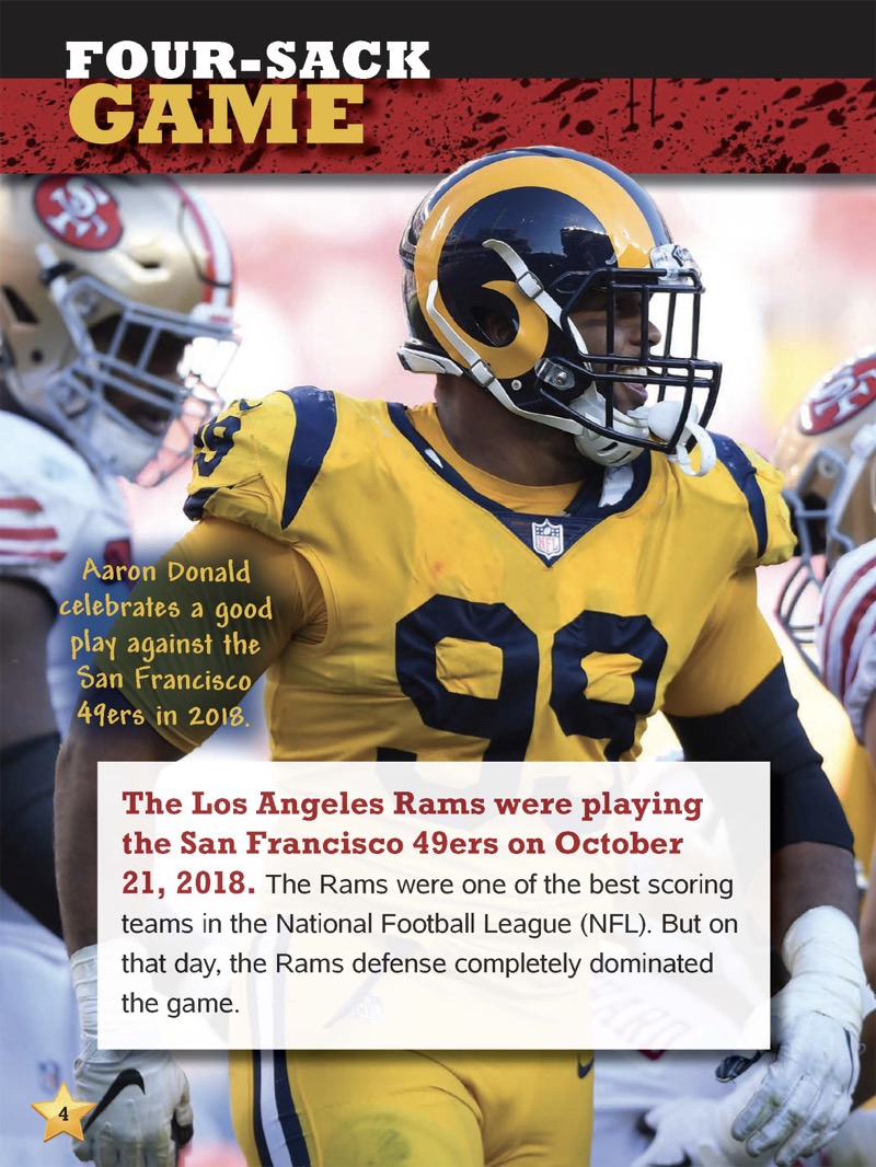 Sports All-Stars: Aaron Donald — page 1