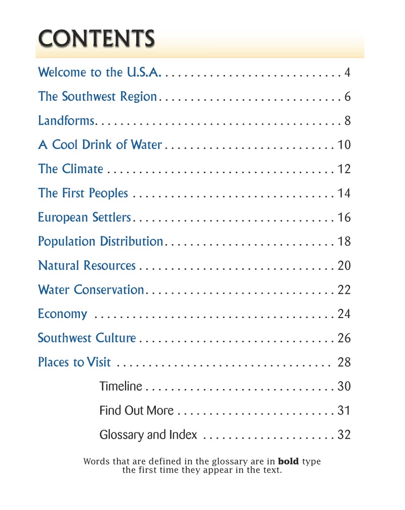 What's In The Southwest? book cover