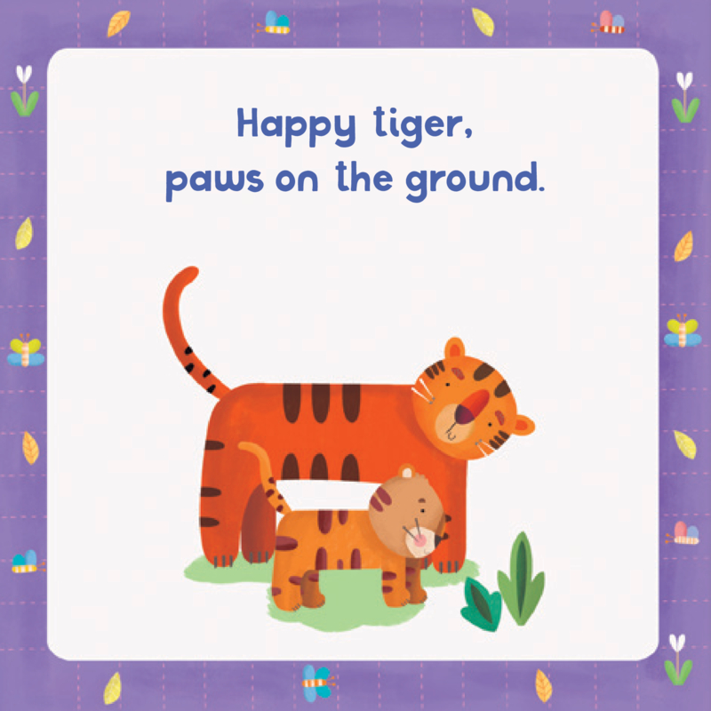 Yoga Tots: Happy Tiger — page 1