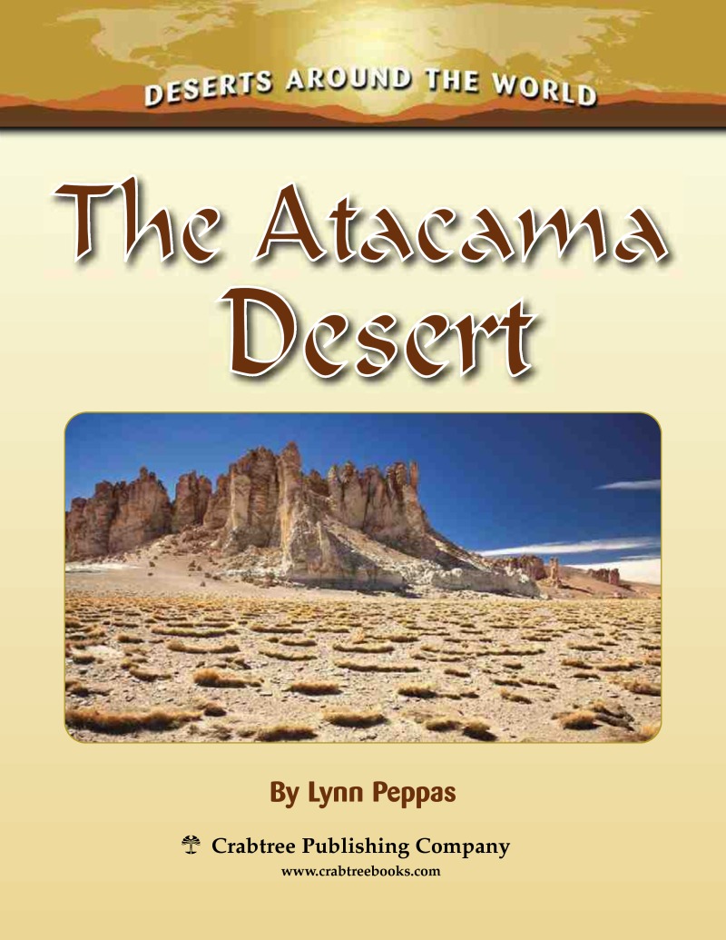 The Atacama Desert book cover