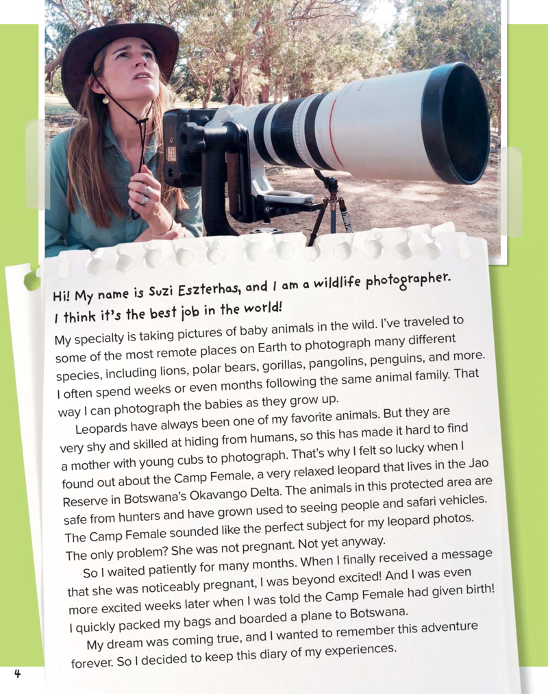 A Leopard Diary: My Journey into the Hidden World of a Mother and Her Cubs — page 1