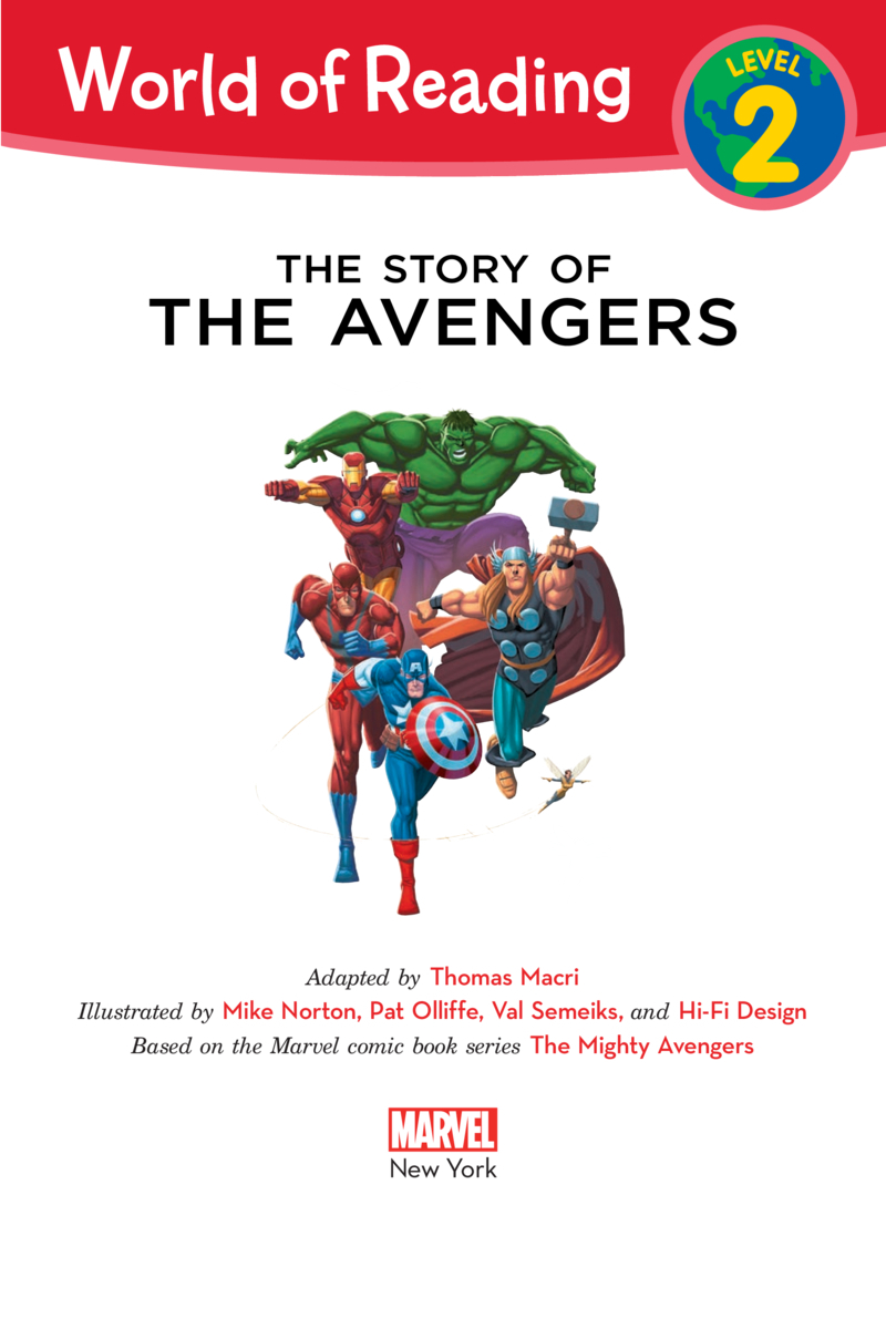 The Story of the Avengers: Level 2 book cover