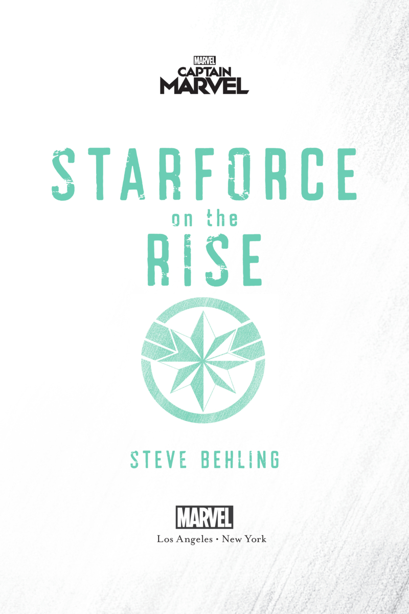 Captain Marvel: Starforce on the Rise book cover