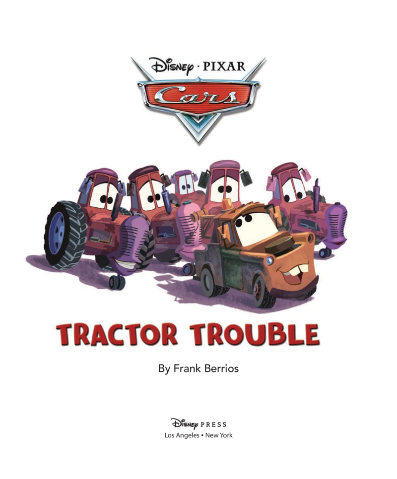 Cars: Tractor Trouble book cover