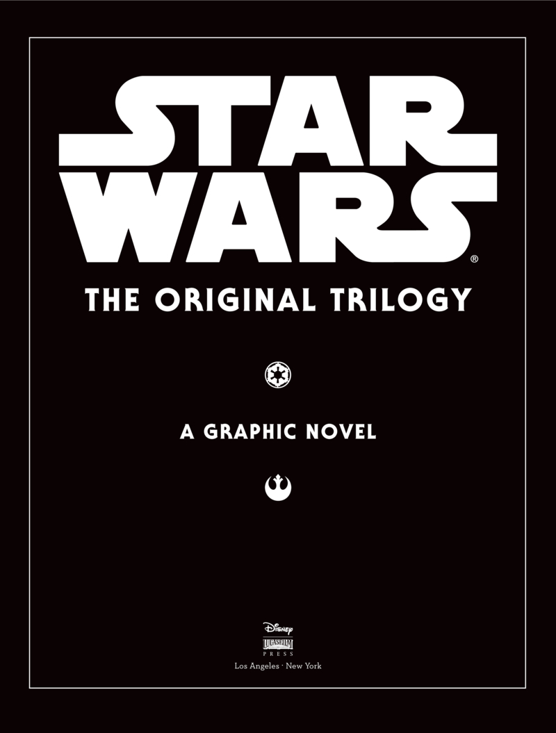 Star Wars: Original Trilogy A Graphic Novel book cover