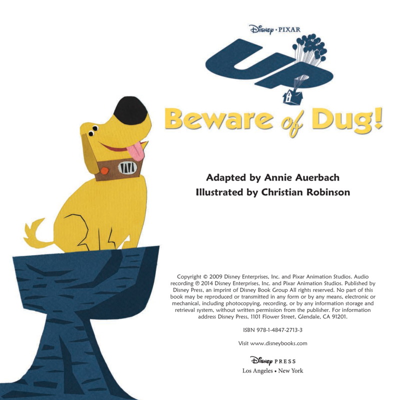 Beware of Dug! book cover