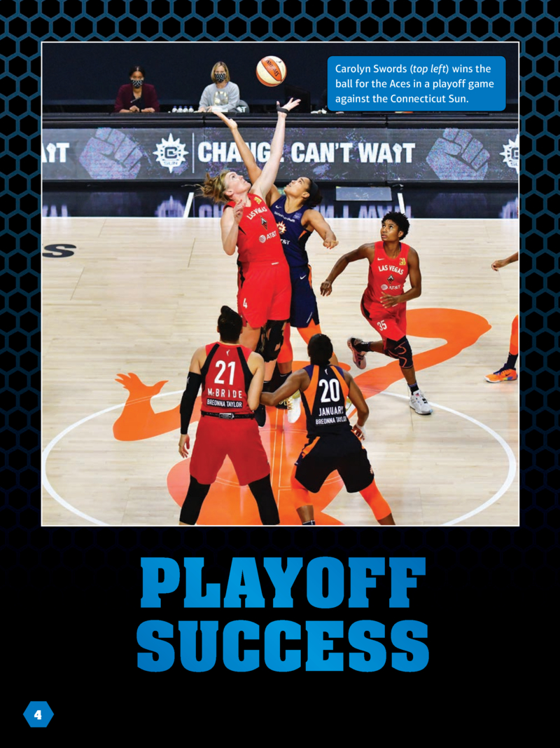 Super Sports Teams: Inside the Las Vegas Aces — page 1